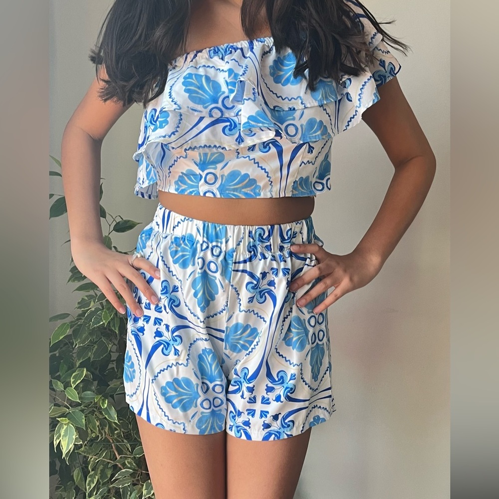 Summer top & bottom set